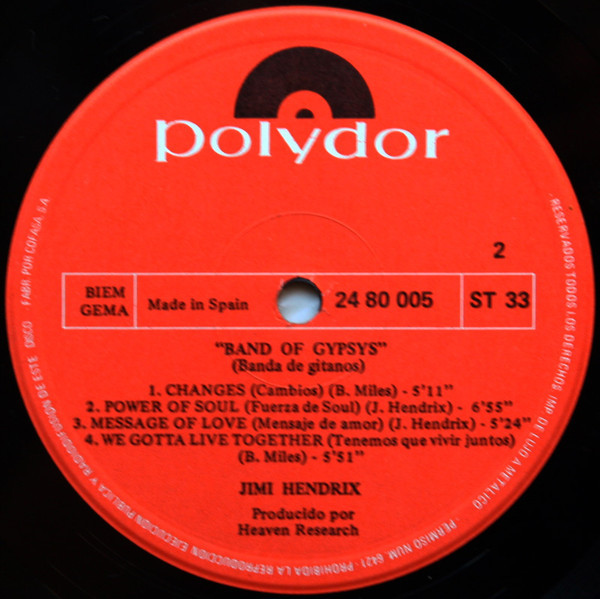 Band Of Gypsys