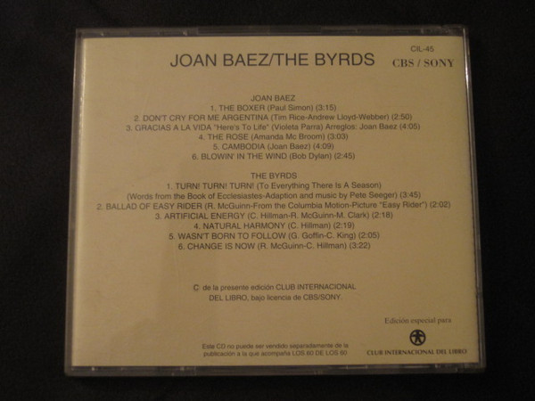 Joan Baez / The Byrds