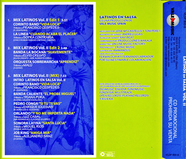 Latinos En Salsa - Vol. II