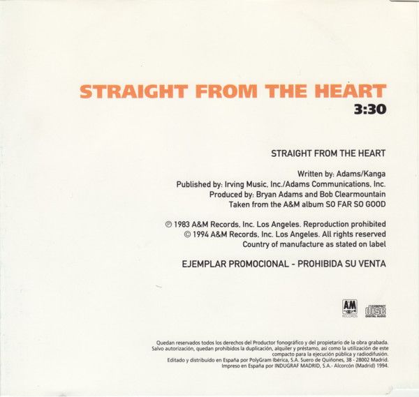 Straight From The Heart