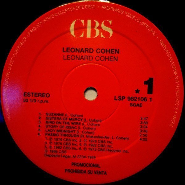 Leonard Cohen