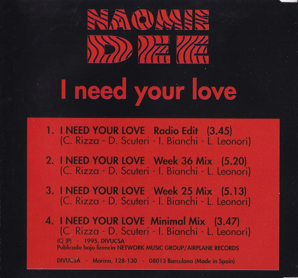 I Need Your Love