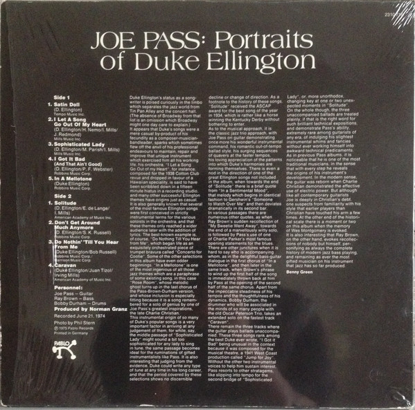 Portraits Of Duke Ellington
