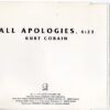 All Apologies