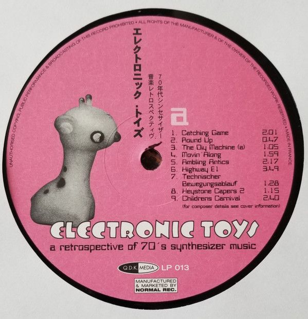 Electronic Toys (A Retrospective Of 70's Synthesizer Music)