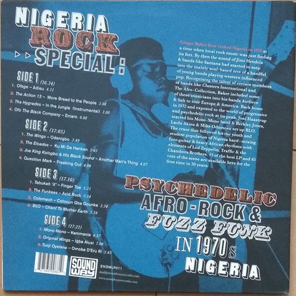 Nigeria Rock Special: Psychedelic Afro-Rock And Fuzz Funk In 1970s Nigeria