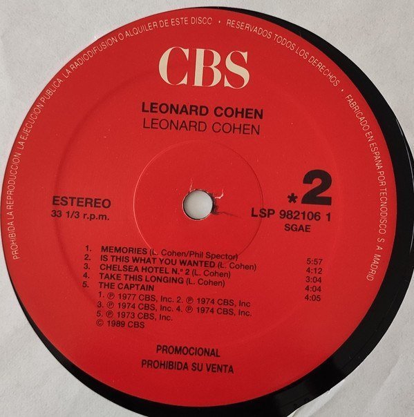 Leonard Cohen