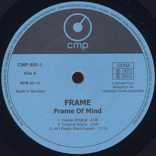 Frame Of Mind