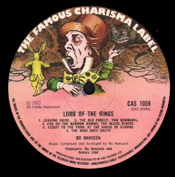 Music Inspired By Lord Of The Rings