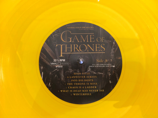 Plays Music From Game Of Thrones