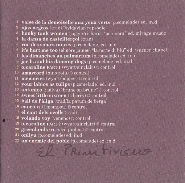 El Primitivismo / Sentimientos
