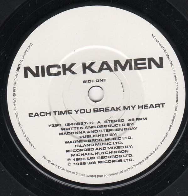 Each Time You Break My Heart