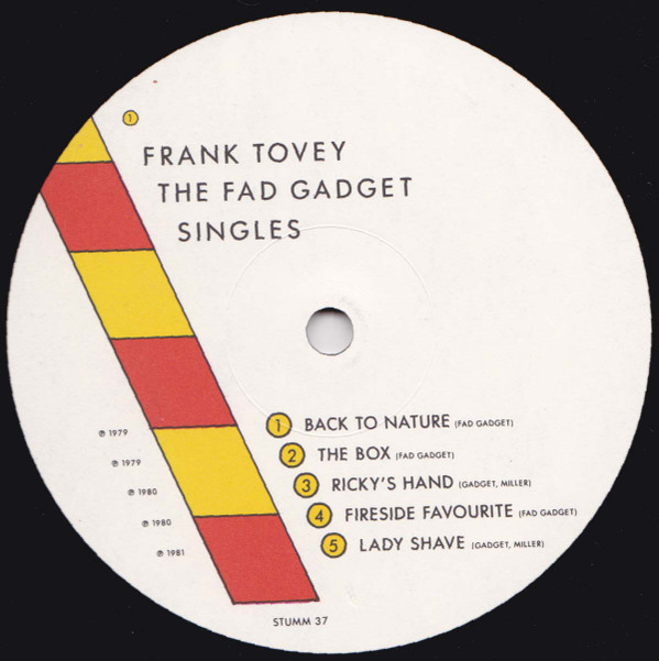 The Fad Gadget Singles